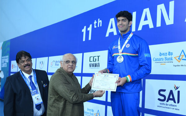 Srihari Nataraj opens India’s medal tally with double haul at the 11th Asian Aquatics Championships
