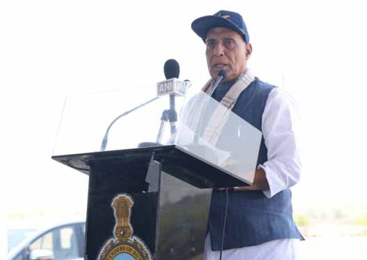 Rajnath Singh to celebrate Dussehra with soldiers in Gujarat’s Bhuj near Indo-Pak border