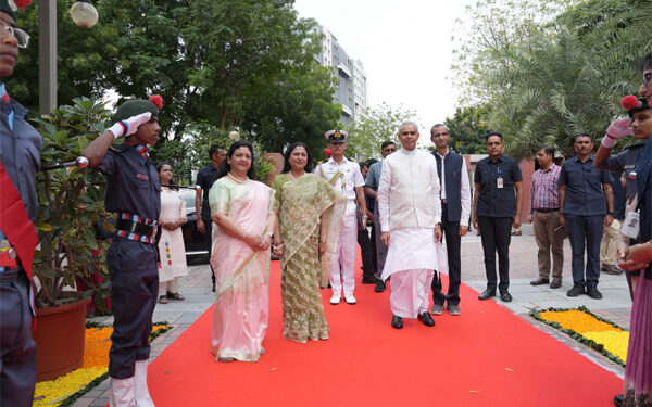 Break barriers with hard work and integrity: Gujarat Governor inspires AVM-Ahmedabad students