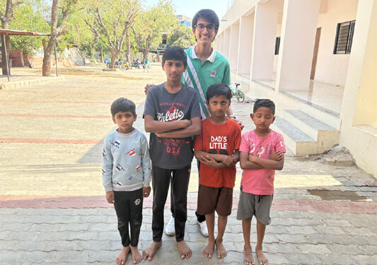 Adani International School colour-blind student turns his challenge into a gift for thousands