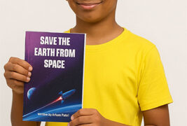 Ahmedabad student, 9, inspires young minds with his first book ‘Save the Earth from Space’