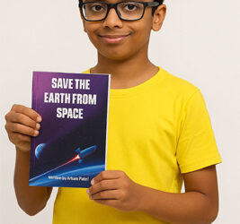 Ahmedabad student, 9, inspires young minds with his first book ‘Save the Earth from Space’
