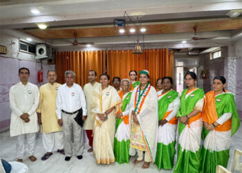 Om Mandali Shiv Shakti Avatar’s Satsang & Shobha Yatra infuse spirituality, patriotism