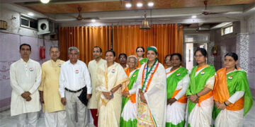 Om Mandali Shiv Shakti Avatar’s Satsang & Shobha Yatra infuse spirituality, patriotism