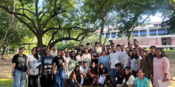 CEPT University students plant roots for a greener future and pollution-free environment