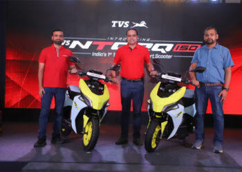 TVS NTORQ 150: India’s First Hyper Sport Scooter breaks cover ahead of Navratri in Gujarat
