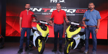 TVS NTORQ 150: India’s First Hyper Sport Scooter breaks cover ahead of Navratri in Gujarat