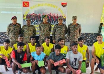 Indian Army creates history at Campbell Bay with first-ever Agniveer Recruitment Rally