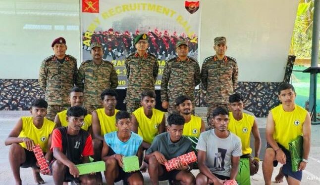 Indian Army creates history at Campbell Bay with first-ever Agniveer Recruitment Rally