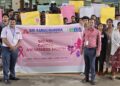 SRIHER students lead Pink Rally to raise Breast Cancer Awareness