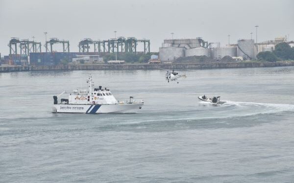Indian Coast Guard to host biennial flagship drill, NATPOLREX-X, off Chennai Coast