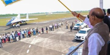 Giving wings of fire to indigenisation: Defence minister inaugurates new LCA MK1A & HTT-40 production lines at HAL Nashik