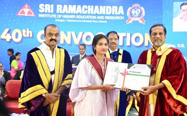 ‘India’s future lies in self-reliance and technological sovereignty”: Sridhar Vembu inspires graduates at Sri Ramachandra Institute Convocation
