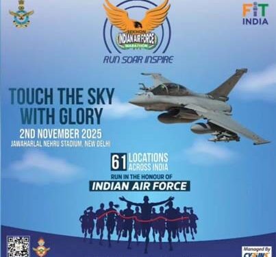 IAF to host Sekhon Marathon 2025: A nation runs for valour, unity, and fitness on Sunday
