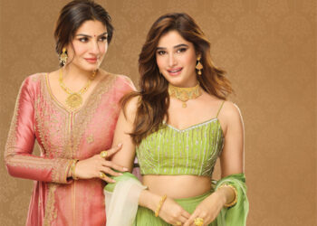 Raveena Tandon and Rasha Thadani make their first-ever brand debut together launching Reliance Jewels’ new festive collection