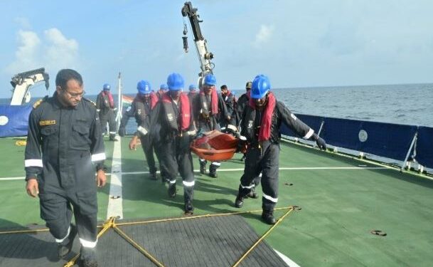 Guardians Beyond Borders: ICG rescues injured Iranian fisherman in 1,500-km Mid-Sea Mission of Mercy