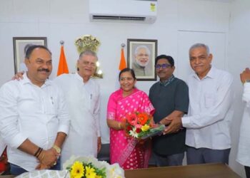 New Year celebrations: Union Minister Nimuben Bambhaniya pledges ‘Grain ATMs’ across Gujarat