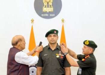 Golden Arm, Soldier’s Heart: Neeraj Chopra conferred Honorary Lt Colonel Rank in Territorial Army
