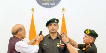 Golden Arm, Soldier’s Heart: Neeraj Chopra conferred Honorary Lt Colonel Rank in Territorial Army