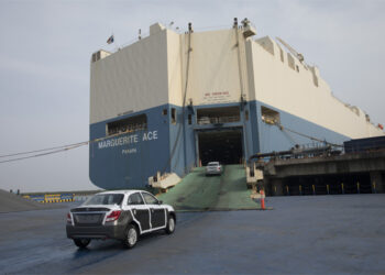 Adani Ports Mundra sets new record by by loading 5,612 cars onto a single vessel