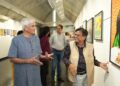 A half-century on canvas: Anil Shah’s ‘The Golden Journey’ shines at Amdavad Ni Gufa