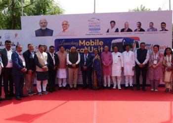 Healthcare on Wheels: Aster Volunteers & Ganpat University take healing to rural Gujarat