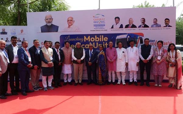 Healthcare on Wheels: Aster Volunteers & Ganpat University take healing to rural Gujarat