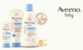 Soothe and help protect your baby’s sensitive skin with Aveeno Baby Dermexa Range