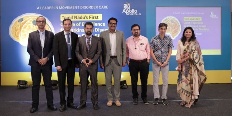 Apollo Hospitals Greams Road unveils TN’s 1st Centre Of Excellence for Parkinson’s & DBS