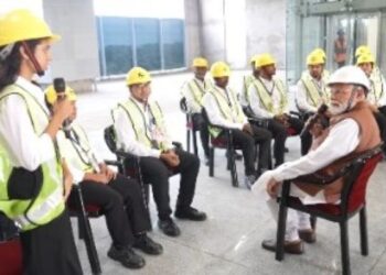 PM Modi reviews Surat Bullet Train Station, Calls India’s first high-speed rail a ‘National Turning Point’