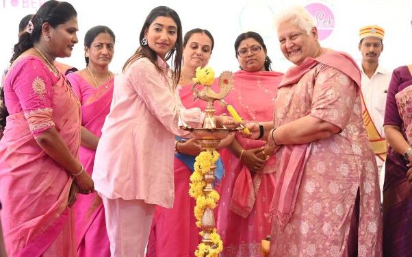 Kundrathur Panchayat Union and India Turns Pink lead major breast cancer awareness campaign in Chennai
