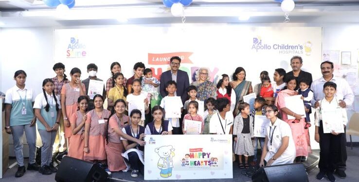Apollo Children’s Hospital, Apollo Shine Foundation launch ‘Happy Hearts’ Initiative