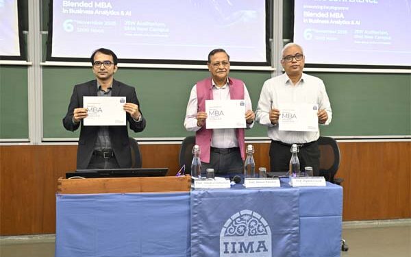 IIMA beckons leaders to unlock their career with India’s 1st Blended MBA in Business Analytics & AI 