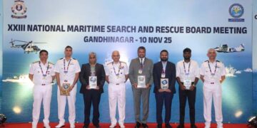 Indian Coast Guard hosts 23rd National Maritime Search and Rescue Board Meet in Gandhinagar