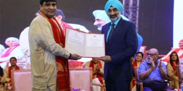 ‘Learning never stops; stay grounded, stay Indian first’: Air Chief Marshal AP Singh to graduates at Karnavati University