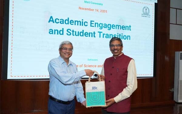 IITGN–IISc seal high-impact alliance to fast-track research careers and dual-degree opportunities