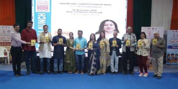 ‘Savitri and the Constitution of India’ launched at Ahmedabad International Book Festival