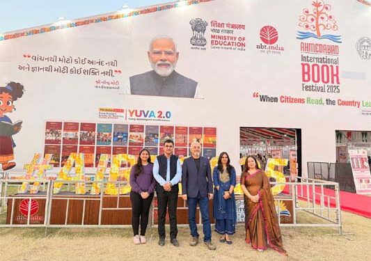 India Post turns book festival into a learning hub for students & youth in Ahmedabad