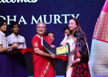 Sudha Murty opens Bookflix 2025 at ADIS, ignites a campus-wide celebration of reading