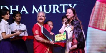 Sudha Murty opens Bookflix 2025 at ADIS, ignites a campus-wide celebration of reading