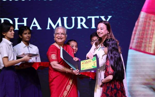 Sudha Murty opens Bookflix 2025 at ADIS, ignites a campus-wide celebration of reading