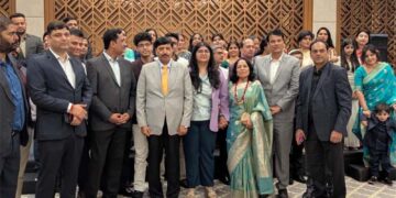 Gujarat Chief Secretary MK Das honoured by Mithila Community in Ahmedabad