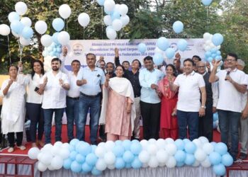 Ahmedabad turns blue: Over 100 centres rally for World Diabetes Day with massive citizen turnout