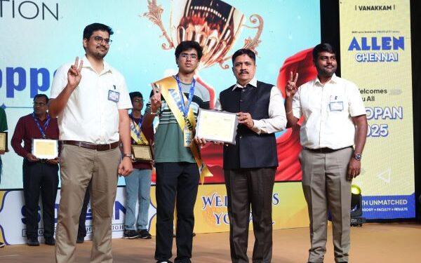 SOPAN 2025 shines in Chennai: Allen celebrates the city’s brightest minds