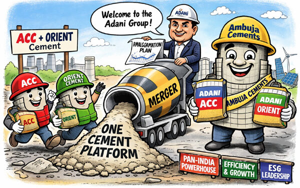 Ambuja Cements Board clears amalgamation of ACC and Orient Cement, Creating a Pan-India cement powerhouse