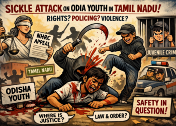 Brutal sickle attack on Odisha youth in Tamil Nadu Sparks NHRC Appeal; questions raised on rights, policing and juvenile violence