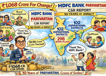 ₹1,068 crore for change: HDFC Bank unveils its first-ever standalone CSR Report