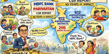 ₹1,068 crore for change: HDFC Bank unveils its first-ever standalone CSR Report