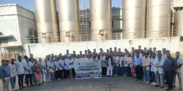 From classroom to creamery: Aarihant Ayurvedic students gain real-world insights at Madhur Dairy field visit