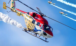 Sarang team set to soar over Ankleshwar skies in a dazzling tribute to IAF aerial mastery